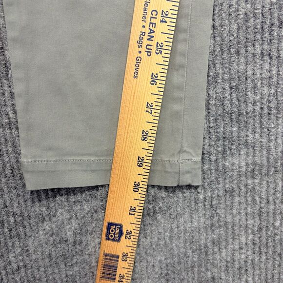 Bearbottom Pants Men's M Gray Chino Elastic Waist Modern Fit - Picture 5 of 7